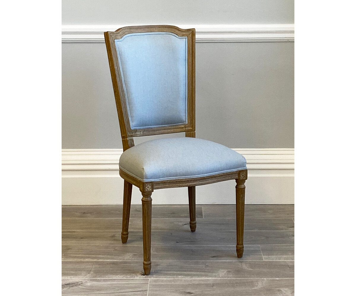 Halland Upholstered Dining Chair in Arran Dove