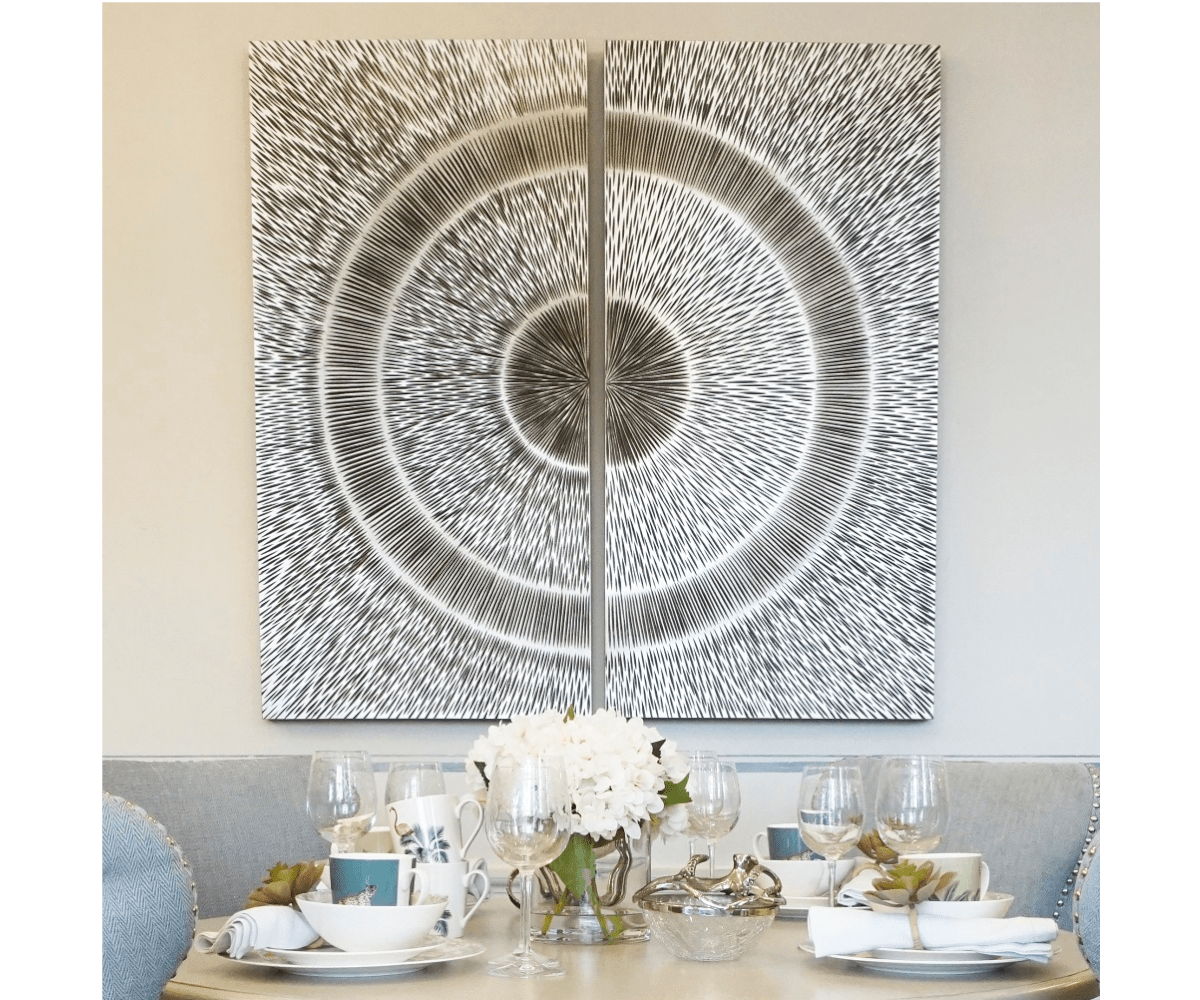 Sunburst Wooden Carving