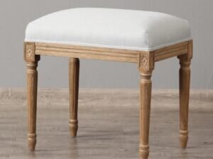 Karlsholm Dressing Table Stool in Arran Dove