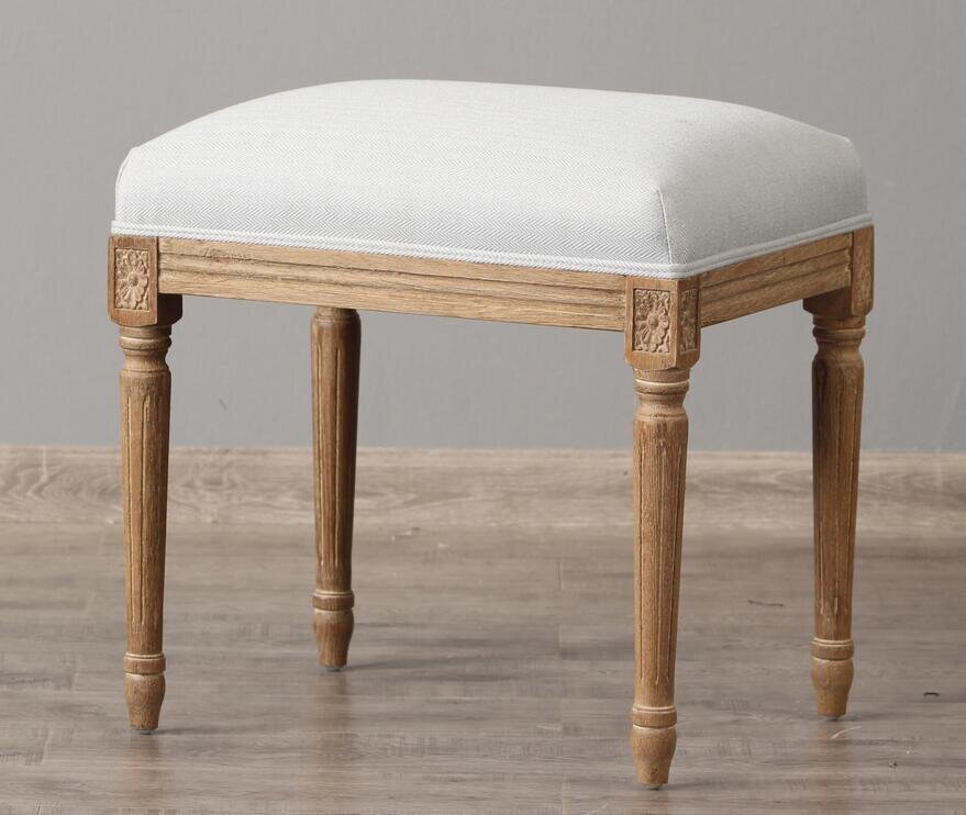 Karlsholm Dressing Table Stool in Arran Dove