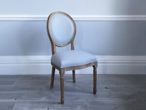 Markus Upholstered Dining Chair in Arran Dove