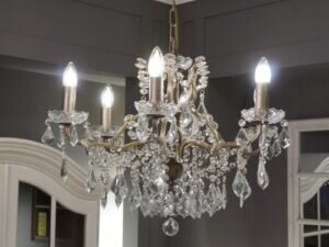 6 Branch Shallow Chandelier