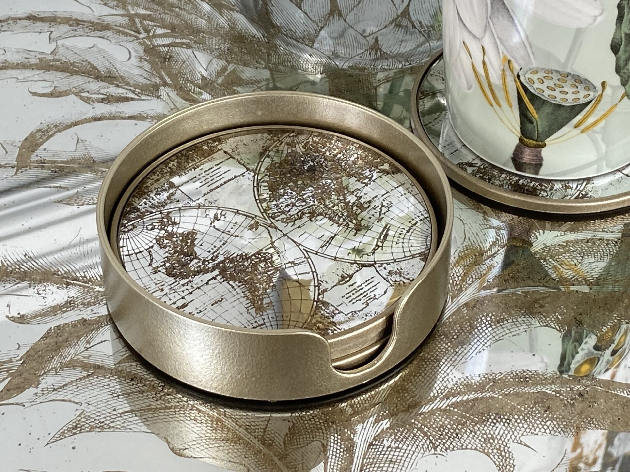 Set of 4 Atlas Coasters