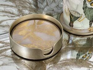 Set of 4 Leaf Coasters