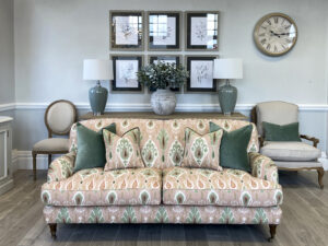Helmsley 3 Seater Sofa in Bespoke Designer Fabric