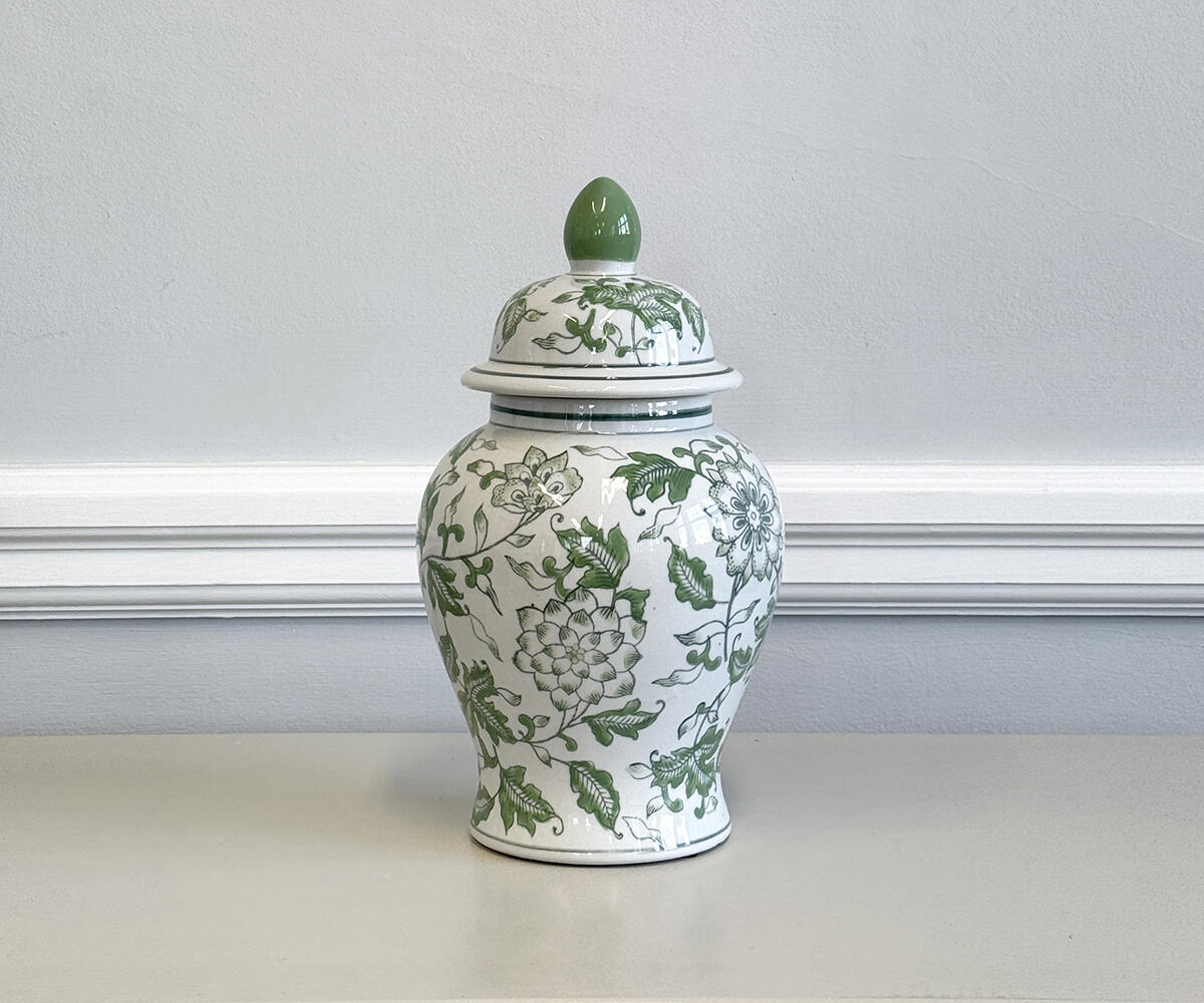 Small 12" Azelea Ginger Jar