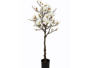 Large Real Touch White Magnolia Tree