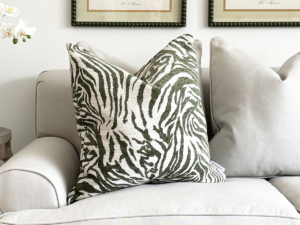 Cushion - Zebra Palm 56x56cm