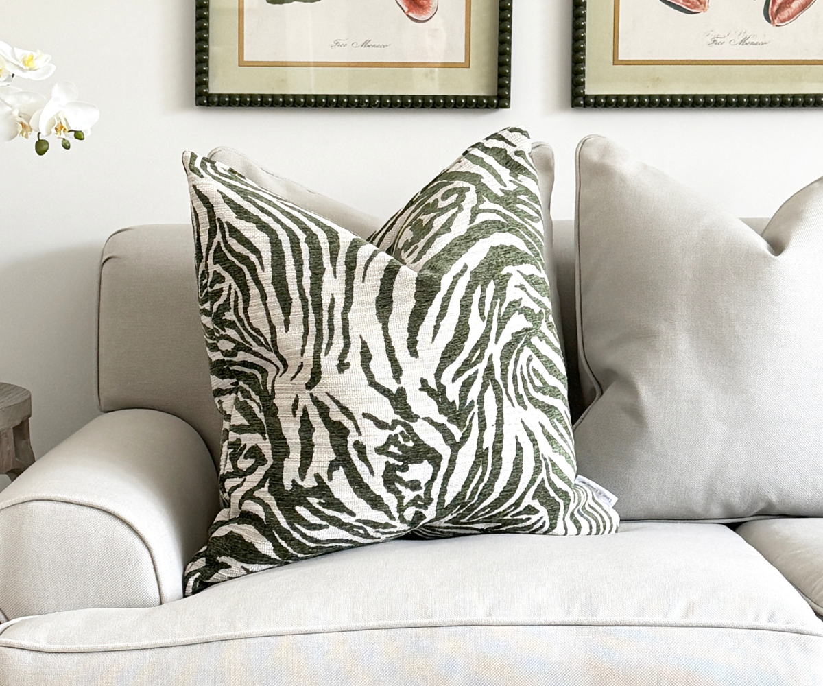 Cushion - Zebra Palm 56x56cm