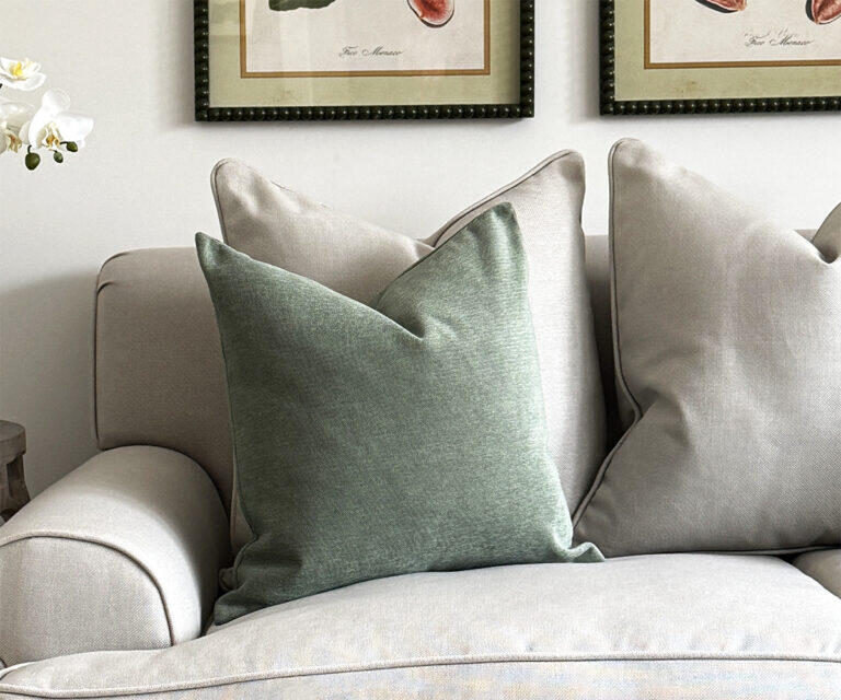 Cushion - Milo in Sage 45x45cm