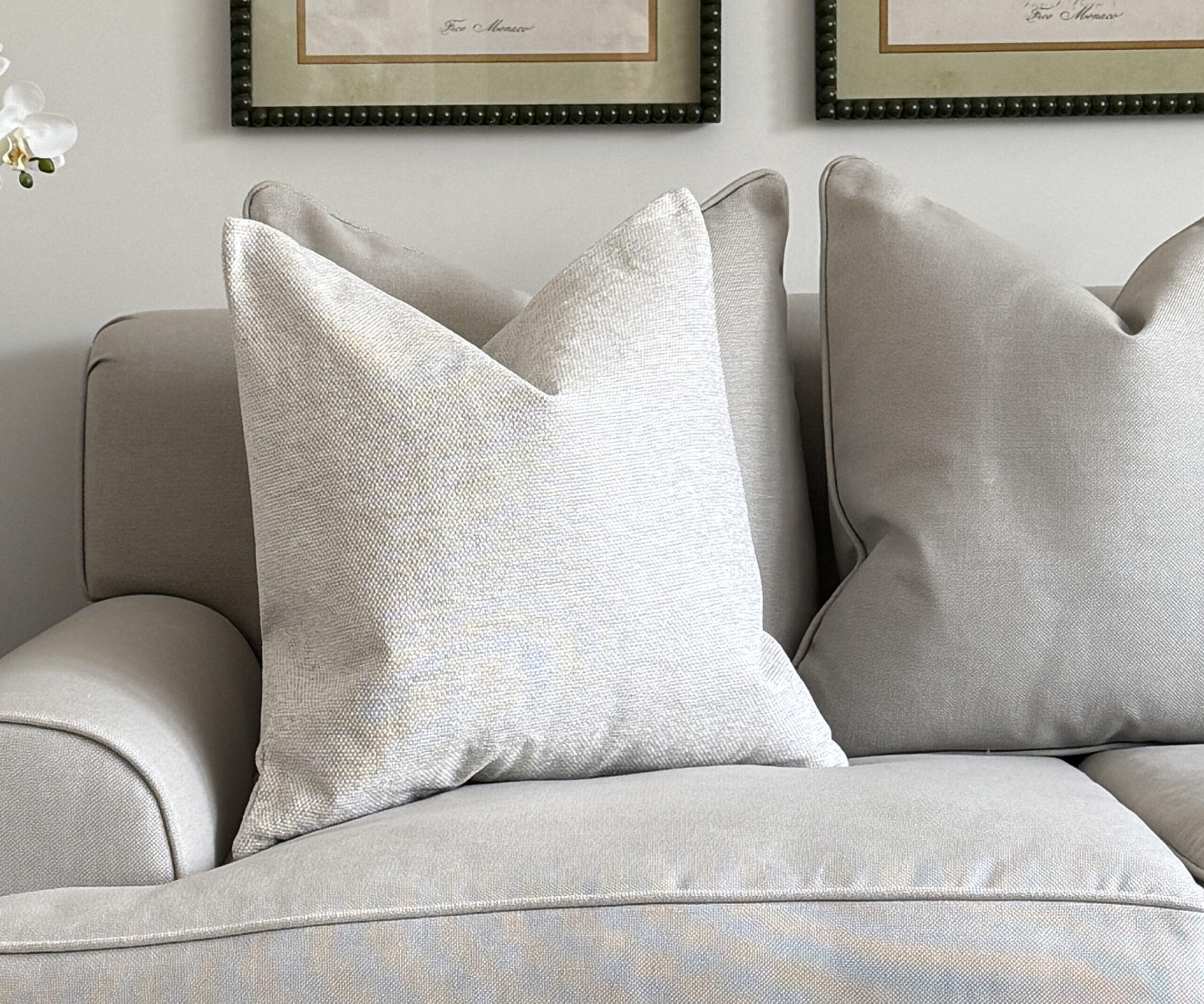 Cushion - Isla Parchment 50x50cm