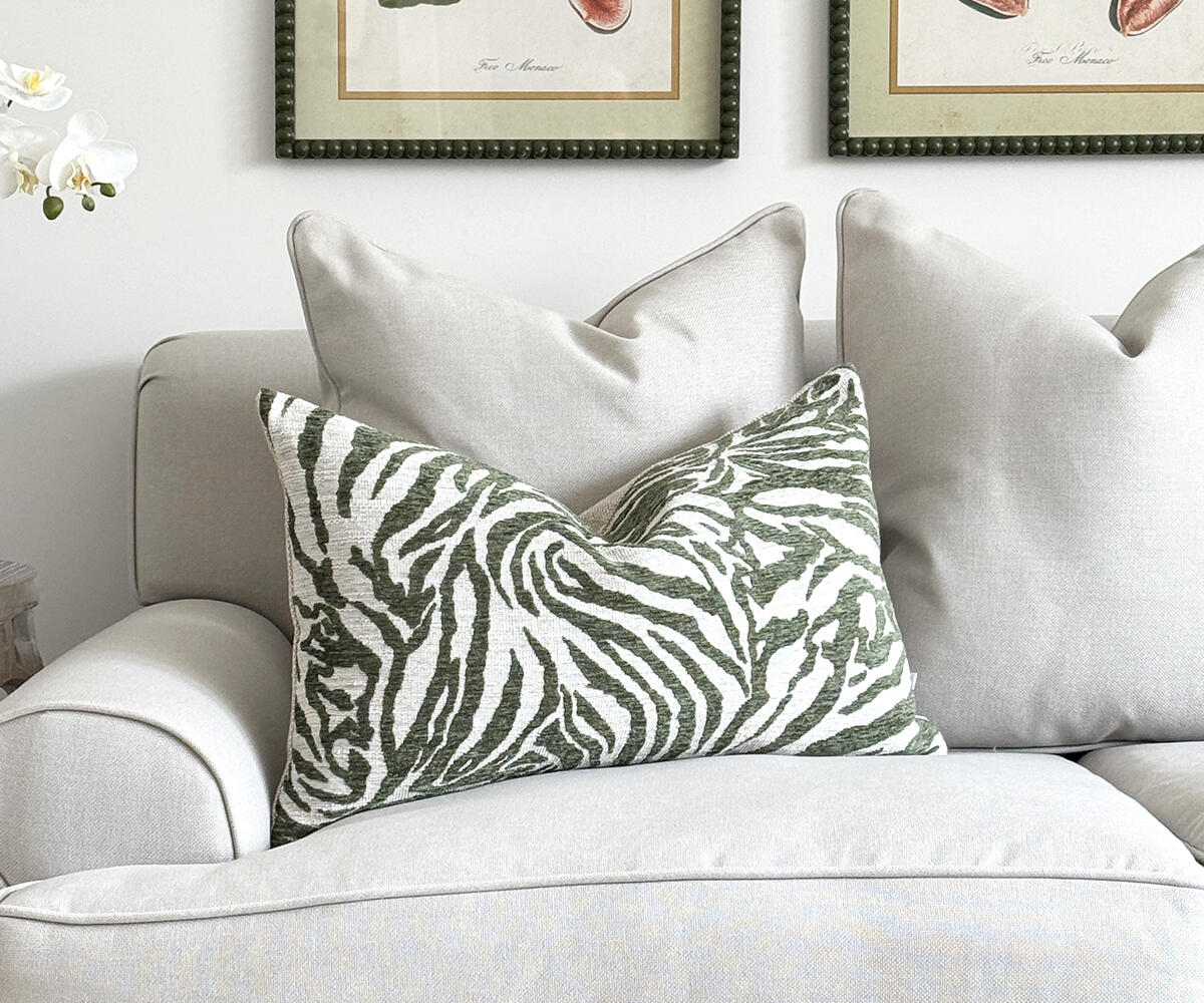 Cushion - Zebra Palm 59x36cm
