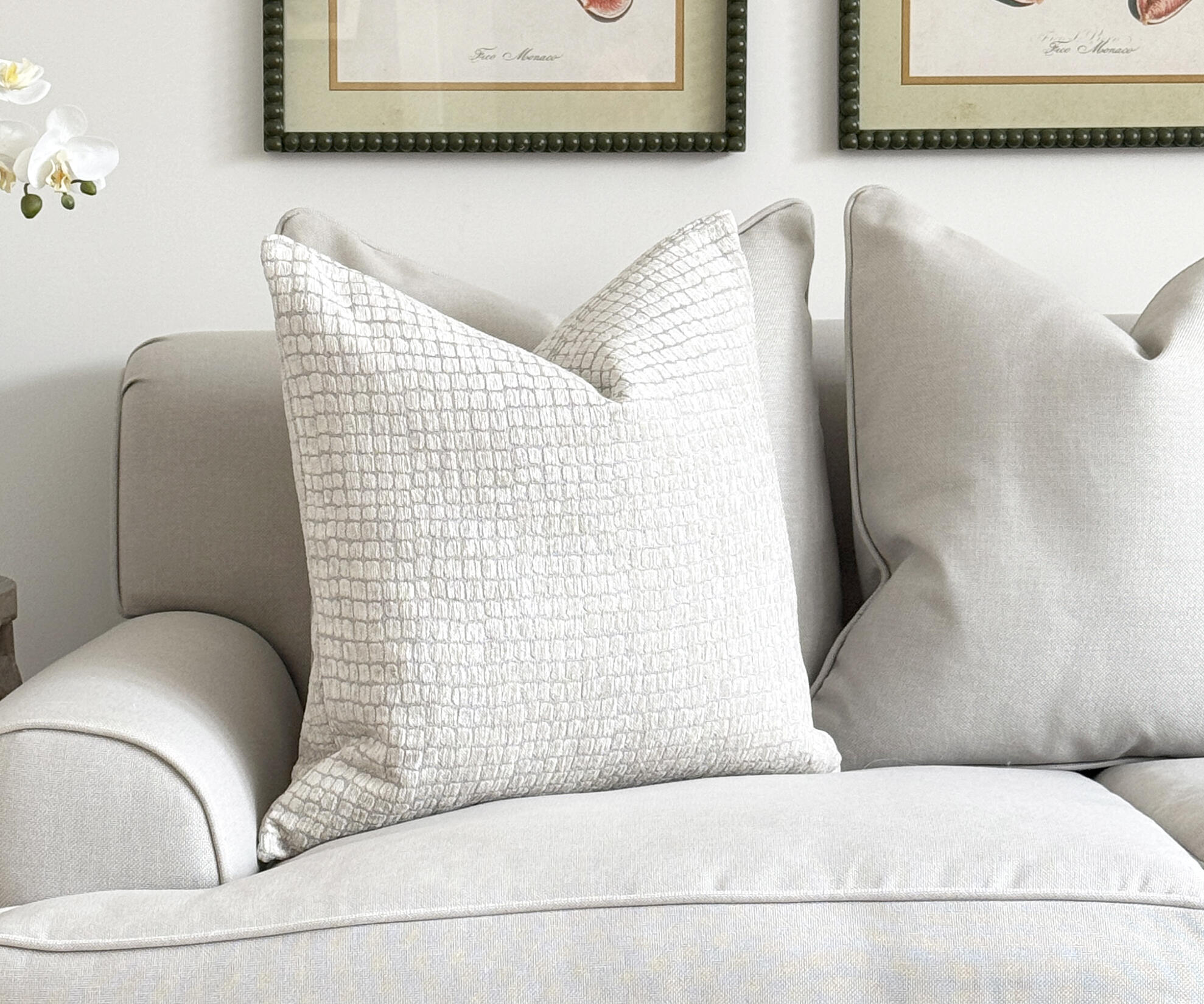 Cushion - Maze Mist 50x50cm