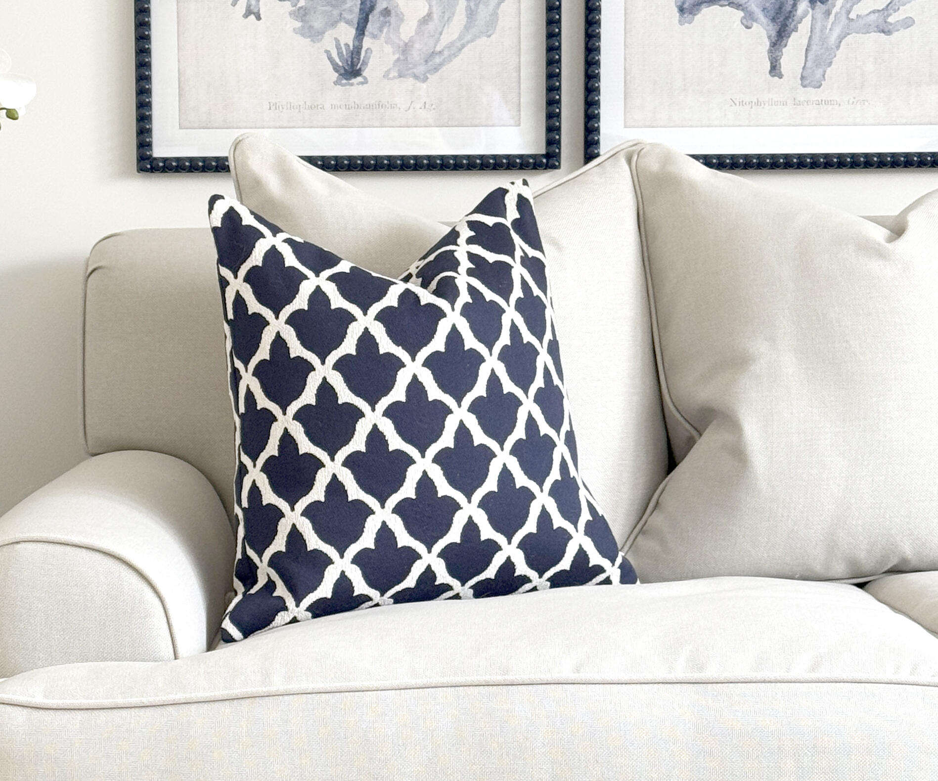 Cushion - Pergola Ink 45x45cm