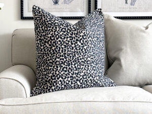 Cushion - Wildcat Indigo - 56x56cm
