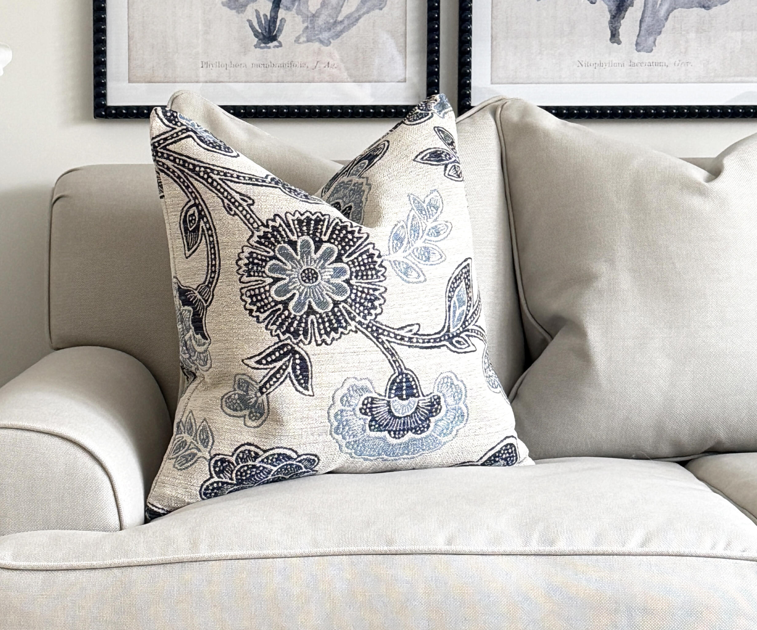 Cushion - Provence Indigo 50x50cm