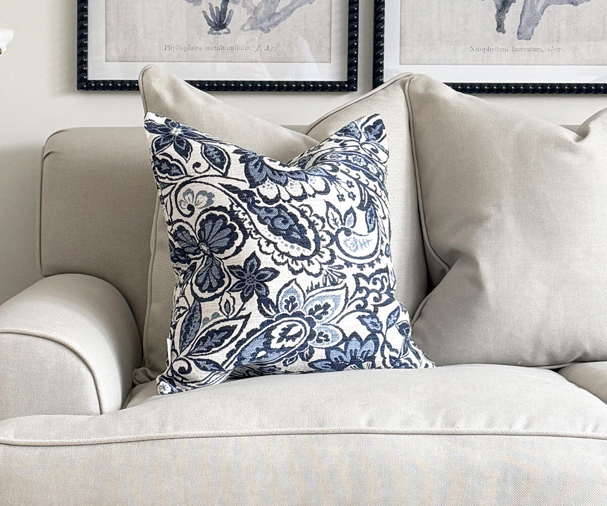 Cushion - Eleonora Ink 45x45cm