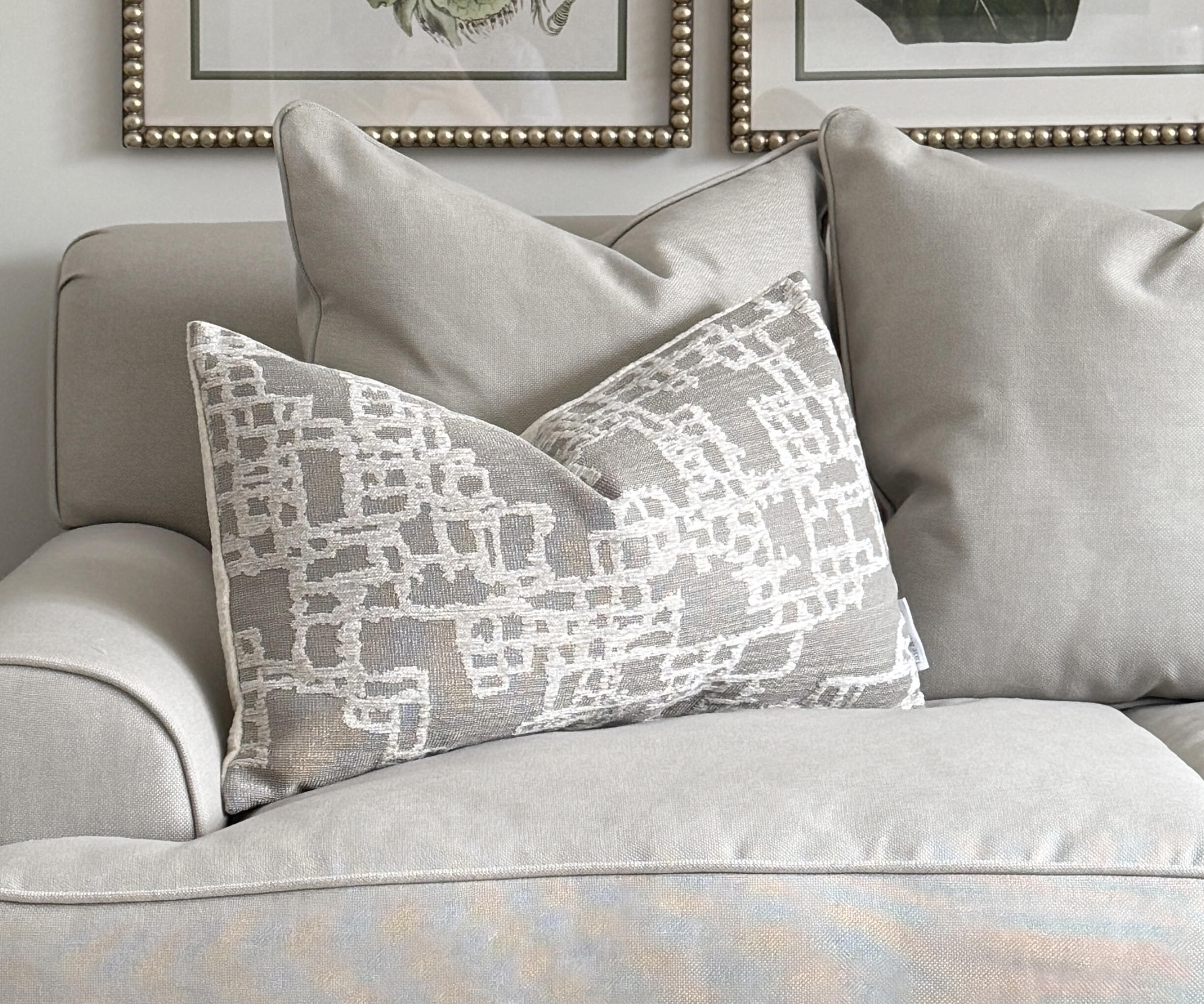 Cushion - Pierre in Glacier 59x36cm