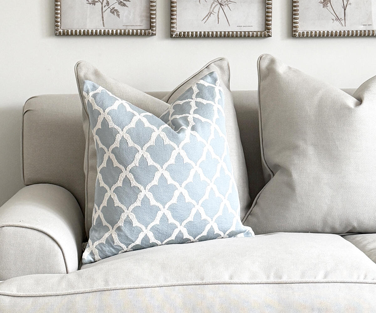 Cushion - Pergola Aqua 45x45cm