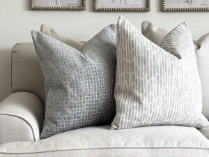 Cushion - Raindrops Glacier 50x50cm