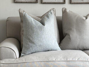 Cushion - Herringbone Ocean 45x45cm