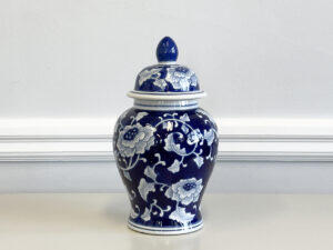 Small 12" Lotus Ginger Jar