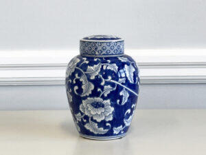 Small 8" Lotus Jar with Lid