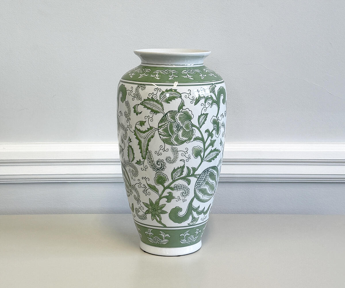 14" Tropical Vase
