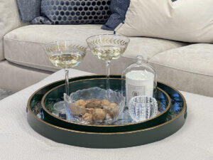 Set of 2 Tropical Vista Trays