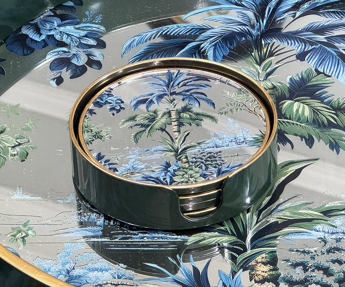 Set of 4 Tropical Vista Coasters