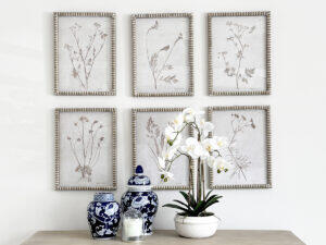 Set of 6 Framed Botanical Prints