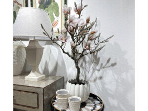 Medium Real Touch Pink Magnolia Tree