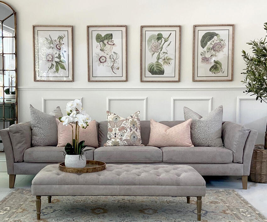 Set of 4 Framed Passiflora Prints