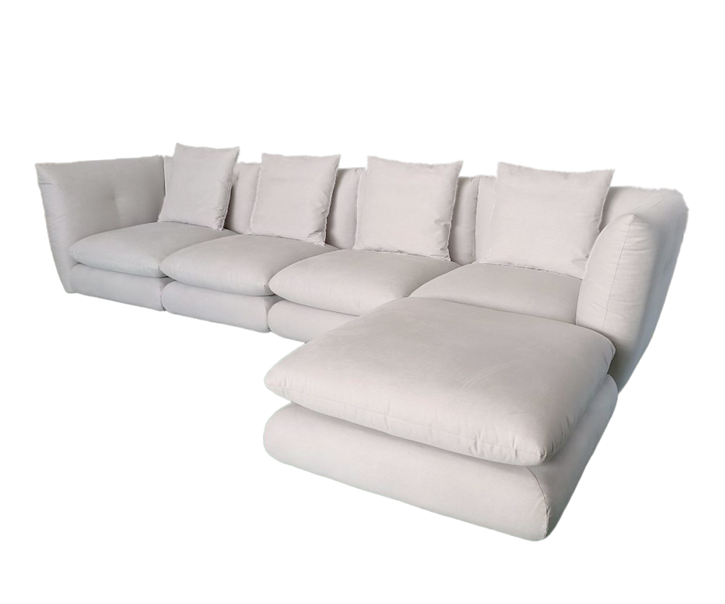 Madison Corner Sofa in Linnet Dove