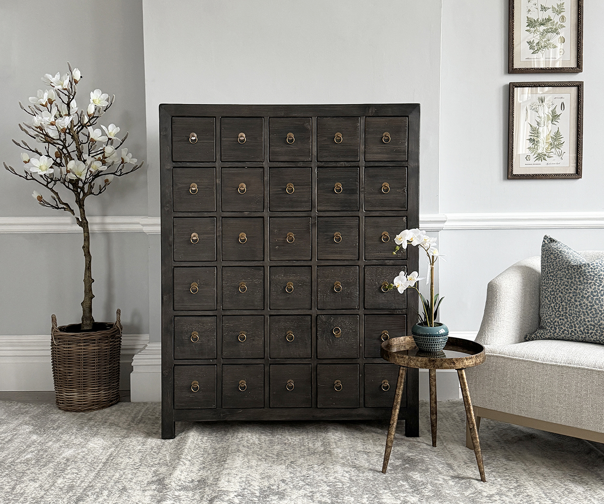 Original Vintage 30 Drawer Apothecary Chest