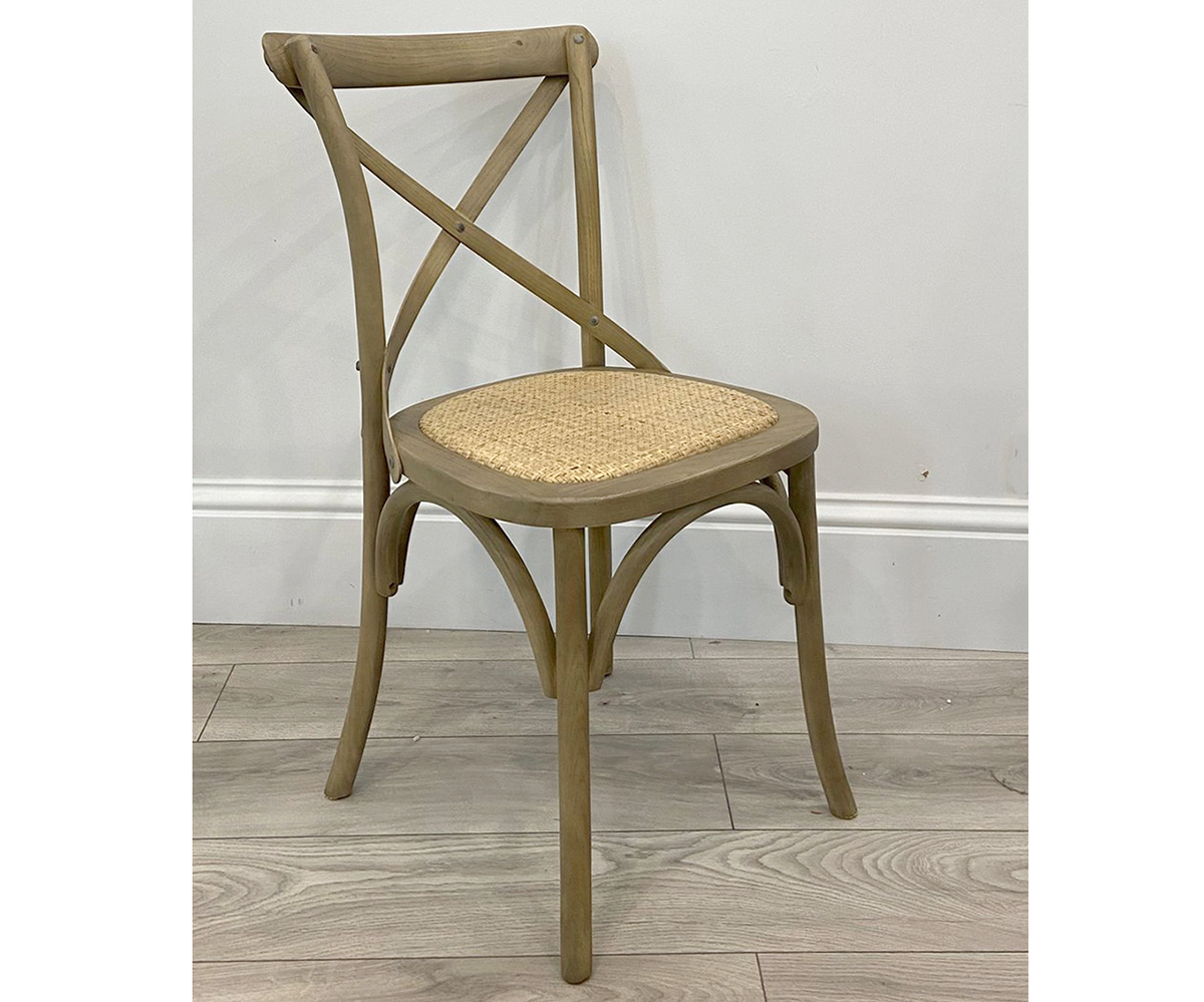 DISCONTINUED - Set of 6 Cross Back Newport Dining Chairs
