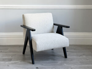Simple Armchair in Wheat