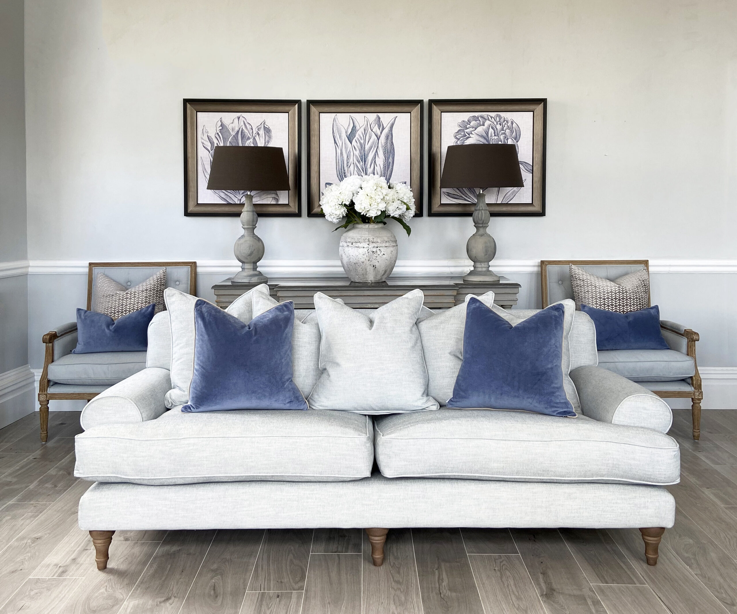 Highmore 3 Seater Sofa in Dove Grey