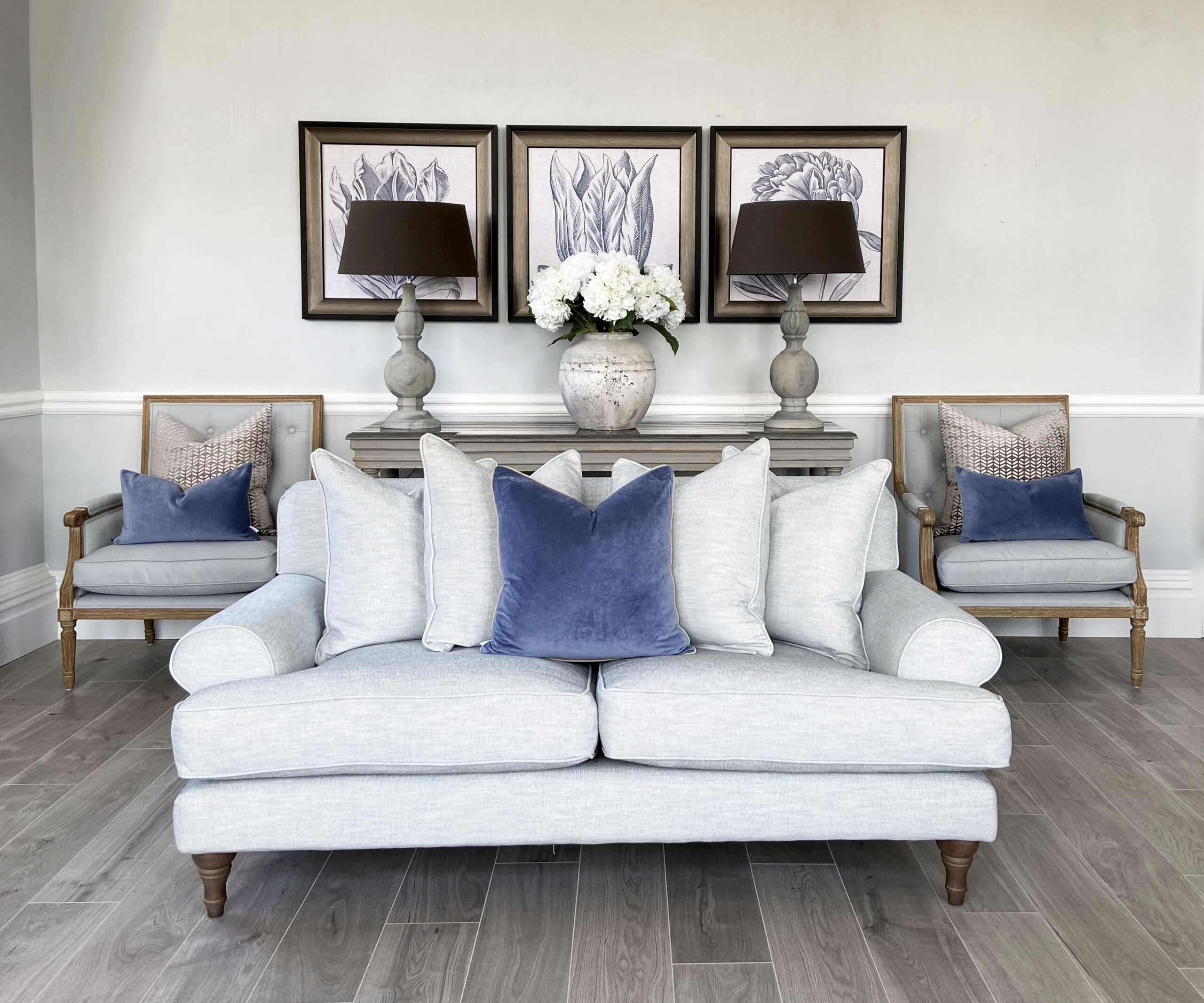 Highmore 2 Seater Sofa in Dove Grey